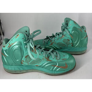 Nike Air Max Hyperposite Statue Of Liberty Shoes Green Size 8.5 Basketball